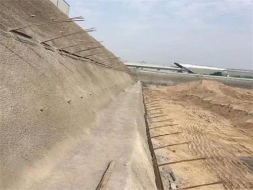 鸡泽河道边坡加固